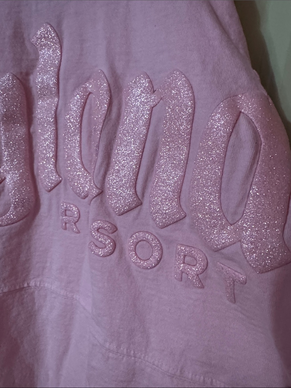 Disney Pink Long-Sleeve Crewneck Pullover - Picture 4 of 6